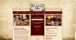 Desktop Screenshot of mikeandersonsgonzales.com